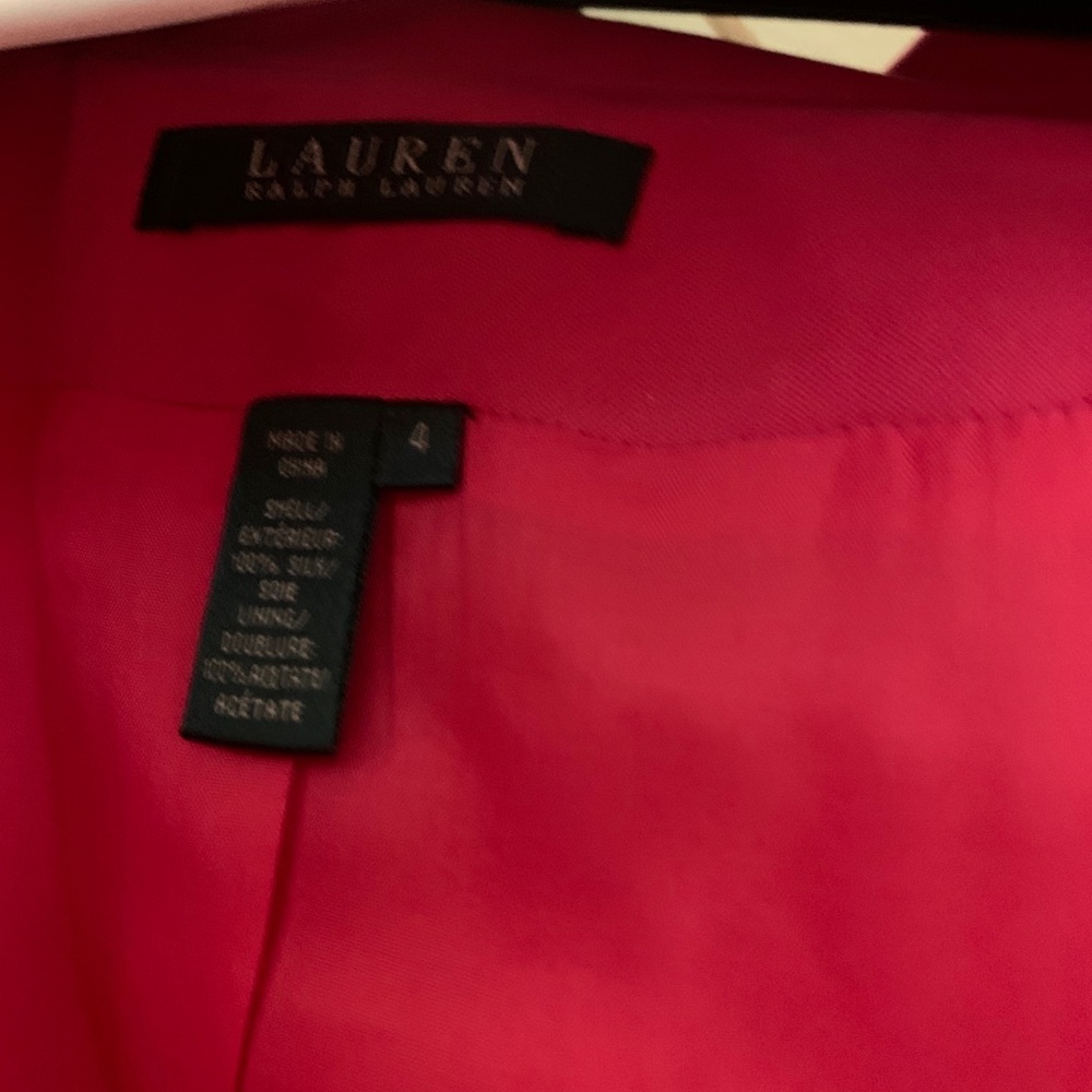 Hot pink Ralph Lauren Blazer - Picture 3 of 7